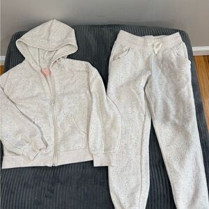 Cat & Jack Multicolor Speckled Hoodie size 8